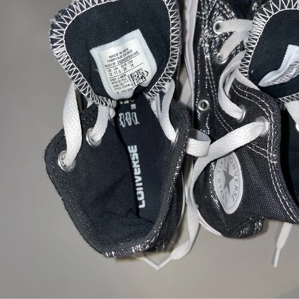 Converse All Star Shiny Sneakers - size 12